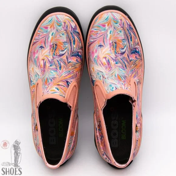 BOGS Patch Slip On 'Marble' - Women's Size 6 - Picture 7 of 13